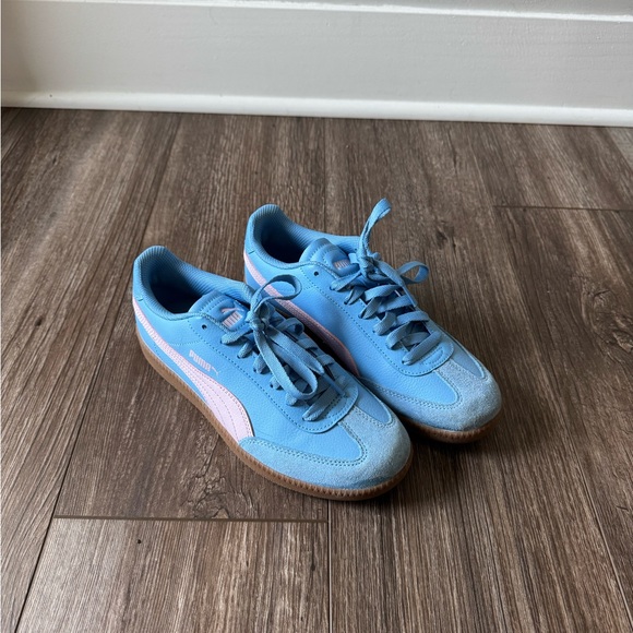 Puma Shoes - Puma Light Blue and Soft Pink Sneakers women’s